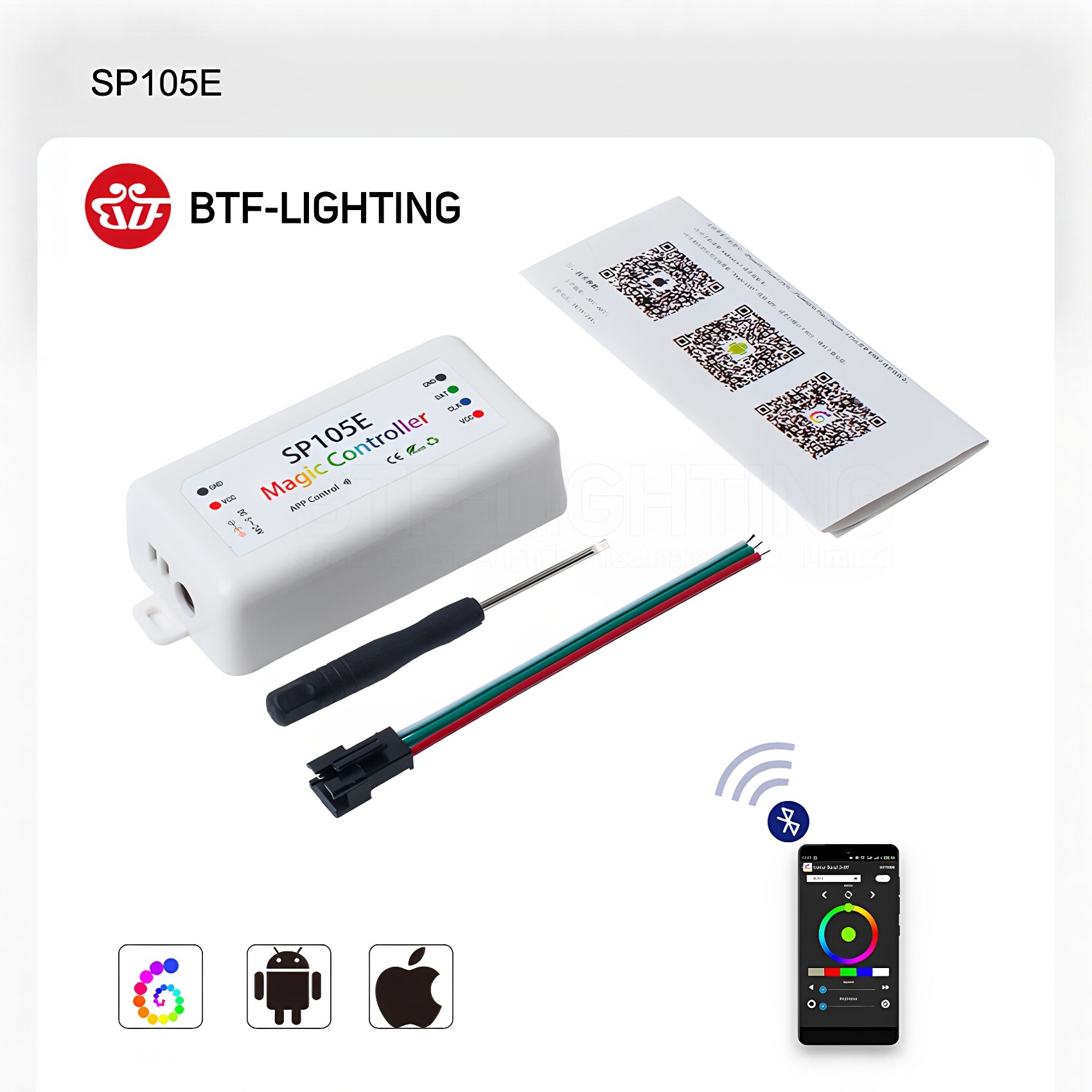 SP控制器系列全彩WIFI与蓝牙APP