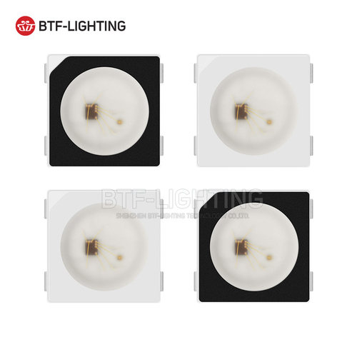 WS2812B内置IC5050RGB纯金线灯珠