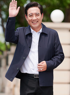 上衣夹克衫男士中年人外套