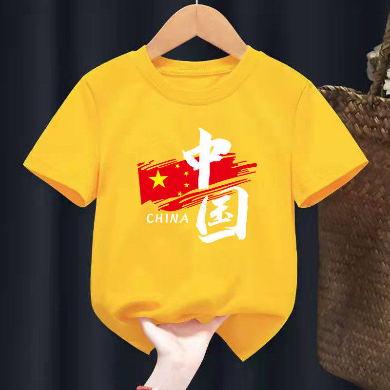 中国风元素亲子装夏季儿