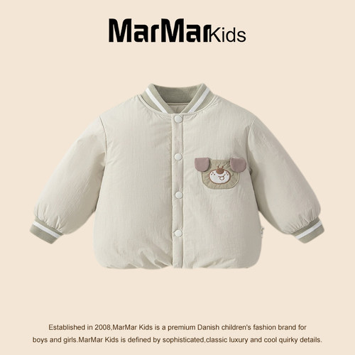 MARMARKIDS加厚保暖宝宝棉袄