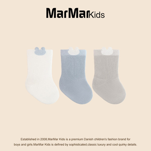 MARMARKIDS婴儿无骨中筒袜A类