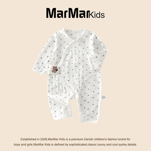 MARMARKIDS夏季新生儿哈衣