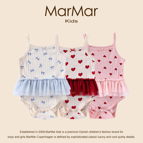 婴儿包屁衣女宝夏季纯棉吊带裙