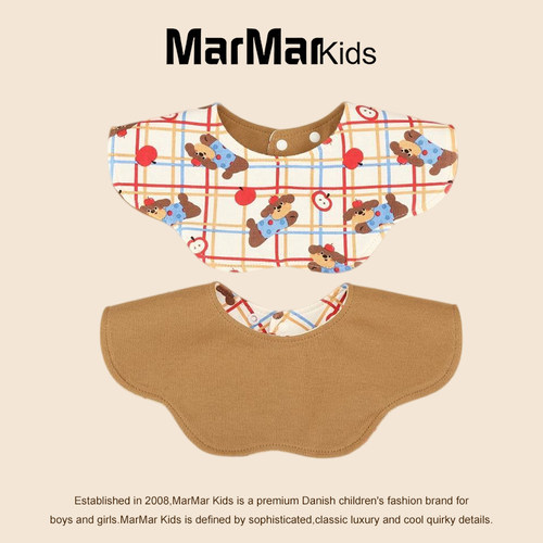 MARMARKIDS防水360°旋转口水巾