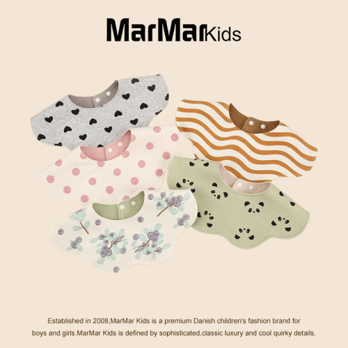 MARMARKIDS防水花瓣围嘴