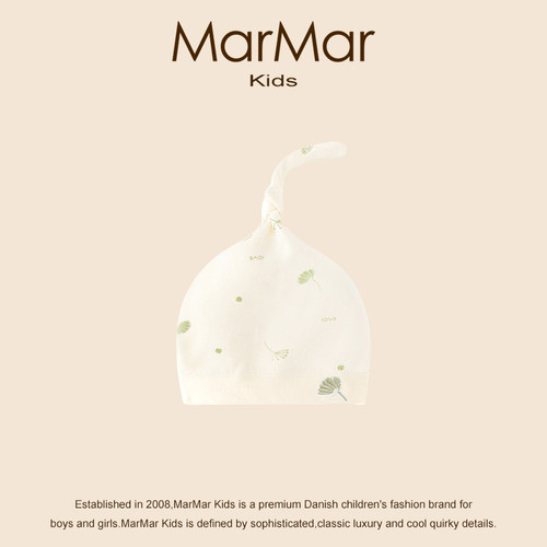 丹麦MARMARKids新生儿护卤门帽