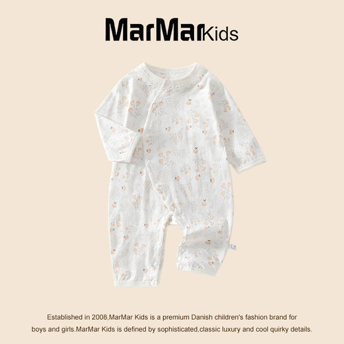 MARMARKIDS夏季纯棉宝宝哈衣