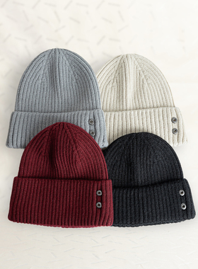 HallowHare时尚高级感百搭五金扣粗针冷帽