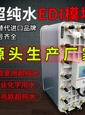 超纯水edi模块车用尿素提纯设备EDI维修工业水处理后置去离子膜堆