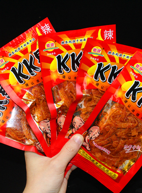 湖南特产麻辣零食kk星辣条辣丝80后儿时怀旧香辣流口水小吃包邮