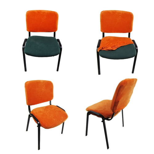 弹力绒面料椅子套水木奇谷定制