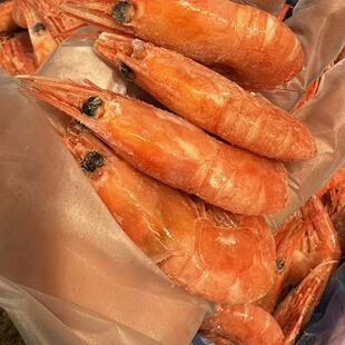 国王北极虾原箱进口加拿大头籽北极甜虾冰虾海虾新鲜冷冻海鲜礼盒