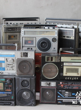 老旧录音机摆件拍摄道具装饰品