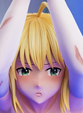 【九月JJ】代购定金EXE工作室 囚Saber 女雕系列手办雕像