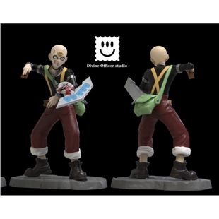 【九月JJ】代购定金神官工作室 古鲁斯第三弹  沉默人偶 手办雕像