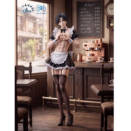 PG工作室女仆团长手办雕像