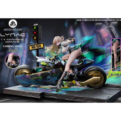 迷因工作室飙车学姐女雕