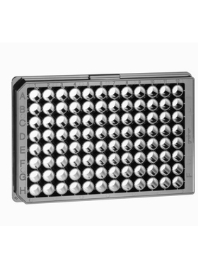 格瑞纳 Greiner 655090 96孔细胞培养微孔板，F型底烟囱形 TC处理