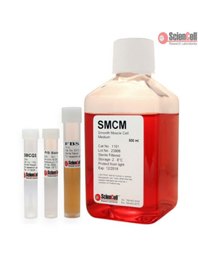 ScienCell 1101 平滑肌细胞培养基 SMCM培养基 500ML