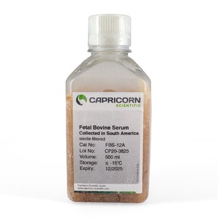 Fetal 胎牛血清 南美血源 Serum Bovine FBS Capricorn 12A