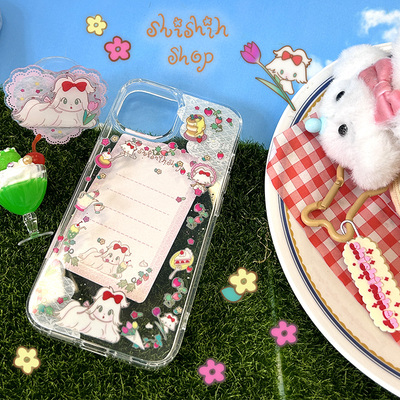 野餐西西贴纸挂件气囊支架6月18