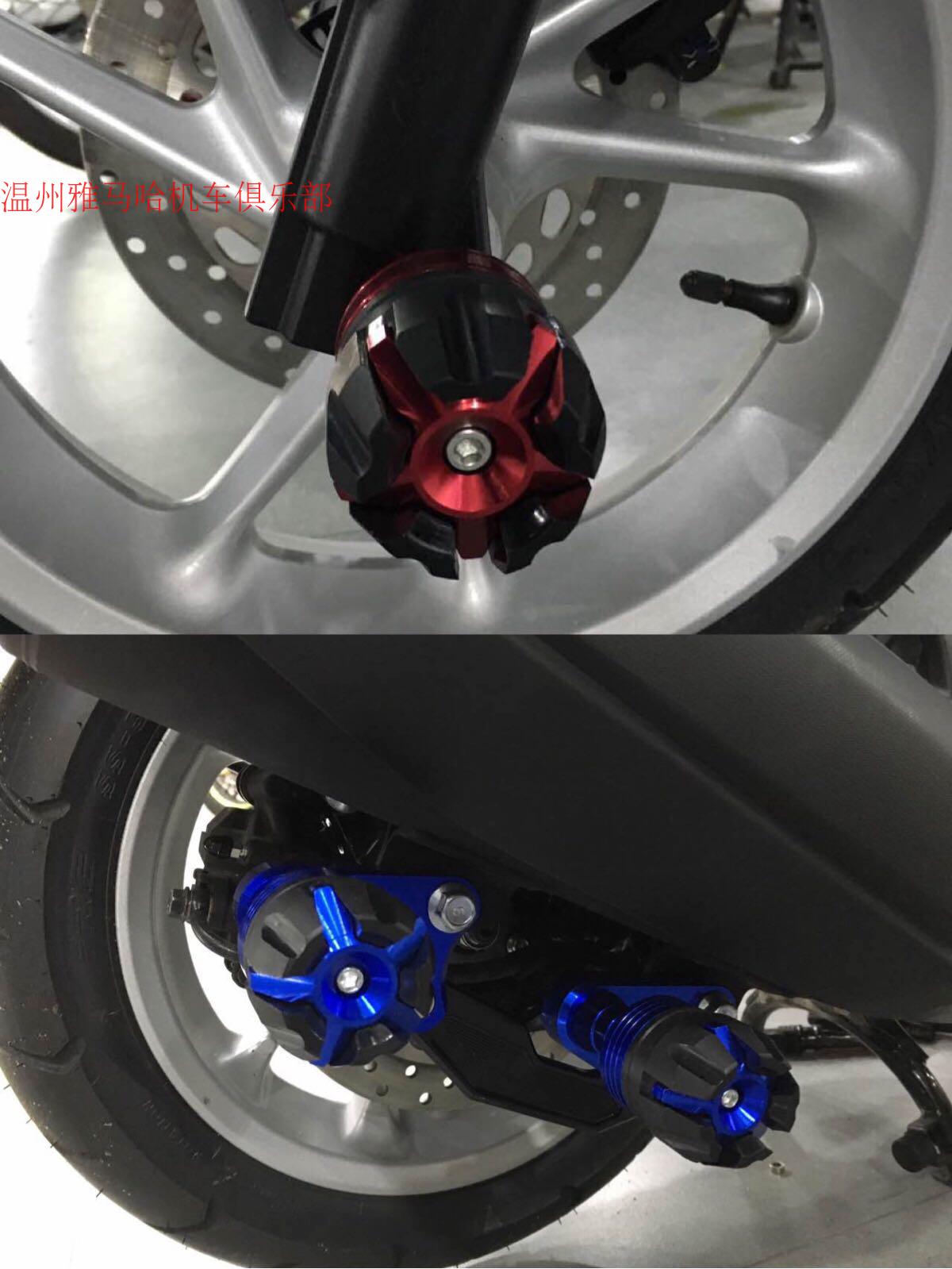 15-23款雅马哈改装防摔杆排气管