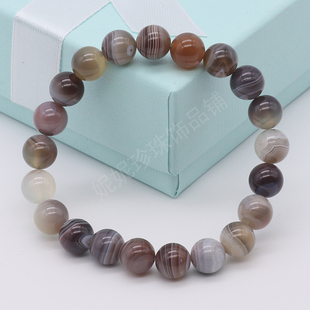 雨花石手链天然波斯玛瑙玉石简约手串男女情侣学生闺蜜礼品
