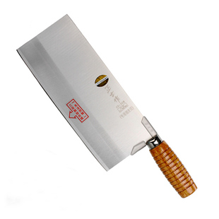 正士作金门锋利三合钢刀不锈钢厨家用切片刀CS319日本三层钢 包邮
