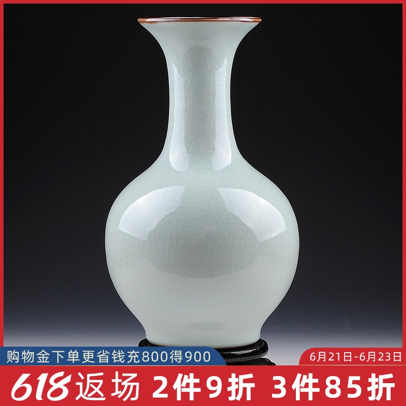 景德镇陶瓷花瓶摆件仿古瓷器插花复古中式现代简约客厅家居装饰品 Изображение 1 景德镇陶瓷花瓶摆件仿古瓷器插花复古中式现代简约客厅家居装饰品 Изображение 1