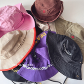 高品质福利渔夫帽女ins风休闲百搭合集登山帽男显脸小遮阳盆帽子