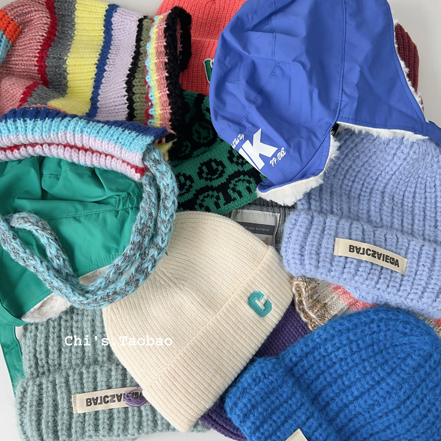 韩系高品质福利女秋冬针织毛线帽