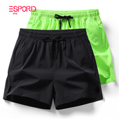 休闲速干跑步运动夏天五分裤 三分超短裤 男士 薄款 男夏季 宽松冰丝裤