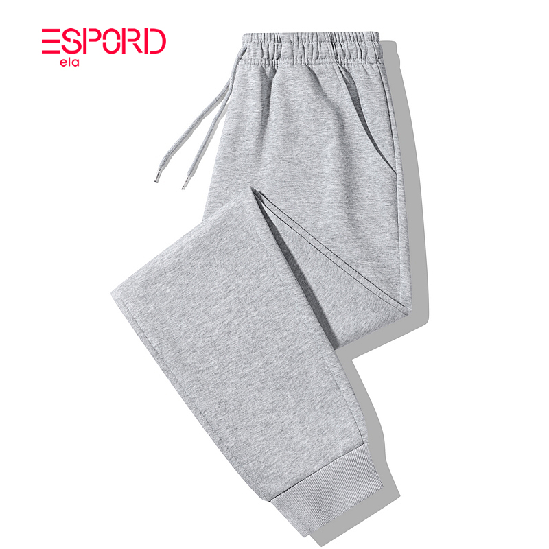 纯棉束脚休闲裤男士宽松运动卫裤