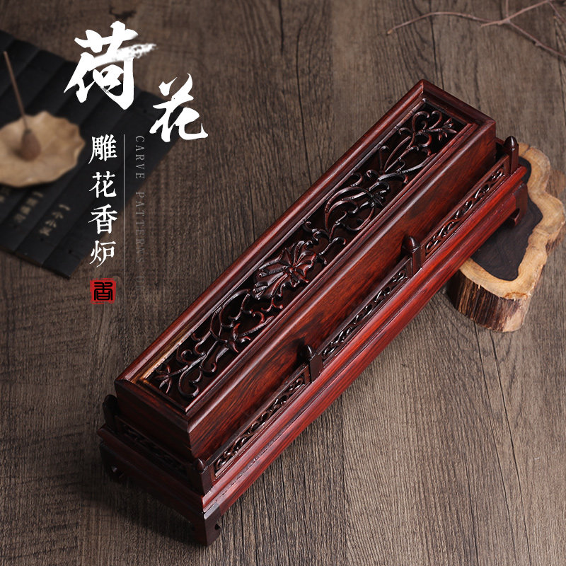 香盒卧香炉木质檀香线香禅意家用室内茶道实木焚香炉居室禅意红木在类目 家居饰品, 香薰炉中 - 来自Buy2taobao.com提供专业的淘宝代购服务