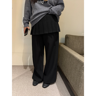 吸睛叠穿屁帘遮肉高腰好穿显瘦显瘦裙裤 铅笔小鑫大码 女装