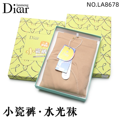 Diear兰梦迪水光袜收腹小瓷裤