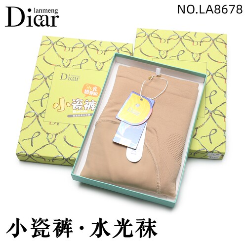 Diear兰梦迪水光袜收腹小瓷裤