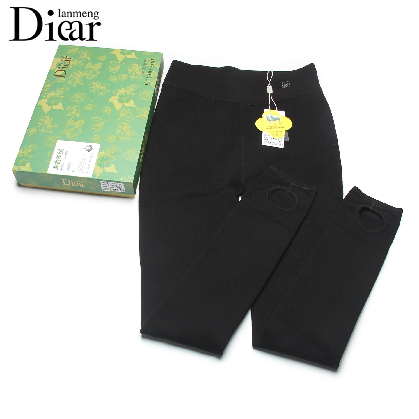 Diear兰梦迪加厚保暖裤连裤袜