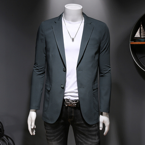 男士秋季商务休闲西服小西装上衣2653P170图片