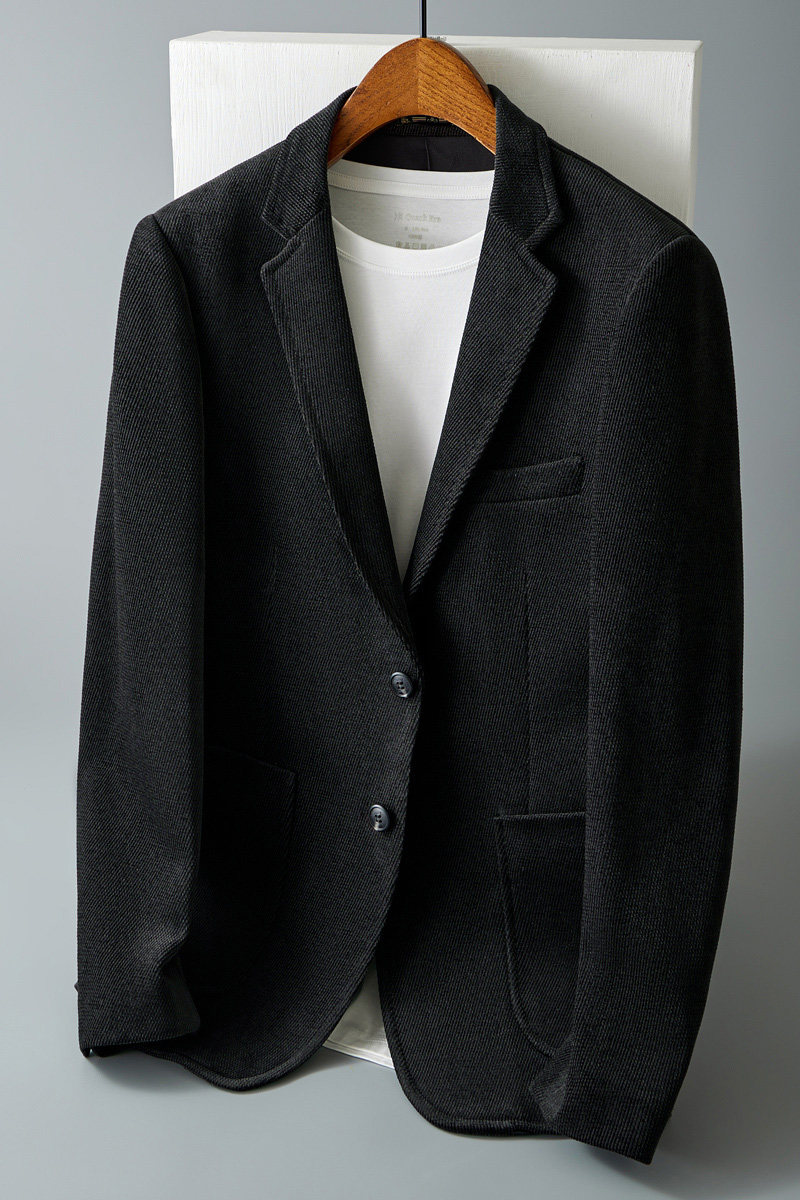 厚款秋冬男士西服外套单件上衣小西装6101P165,男装西服,电商D225