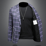 男士格纹西装春装新款西服外套XZ7816P155258，男装西服套装，电商D225