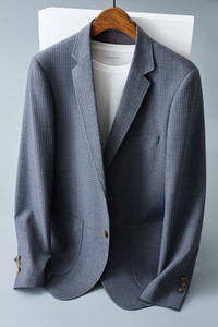 2024春季新款 男士格子西装 休闲西服外套7817P145225图片