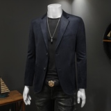 2026新款男士高档毛呢西装外套顺毛单西D225-2309P195，男装西服套装，电商D225