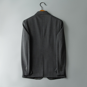 新款秋冬新款男士西装加厚休闲格子戗驳领双排扣西服外套2502P175图片 新款秋冬新款男士西装加厚休闲格子戗驳领双排扣西服外套2502P175图片