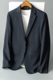 新款秋冬新款西服休闲复古天丝棉西装男2501P165，男装西服套装，电商D225
