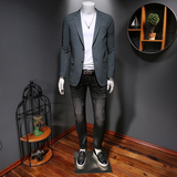男士秋季商务休闲西服小西装上衣2653P170，男装西服，电商D225