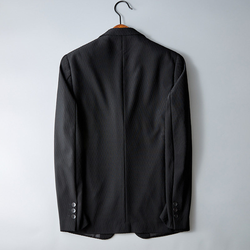 2021秋冬男士暗花休闲西装修身潮流西服上衣外套6807P175控价328,男装西服,电商D225