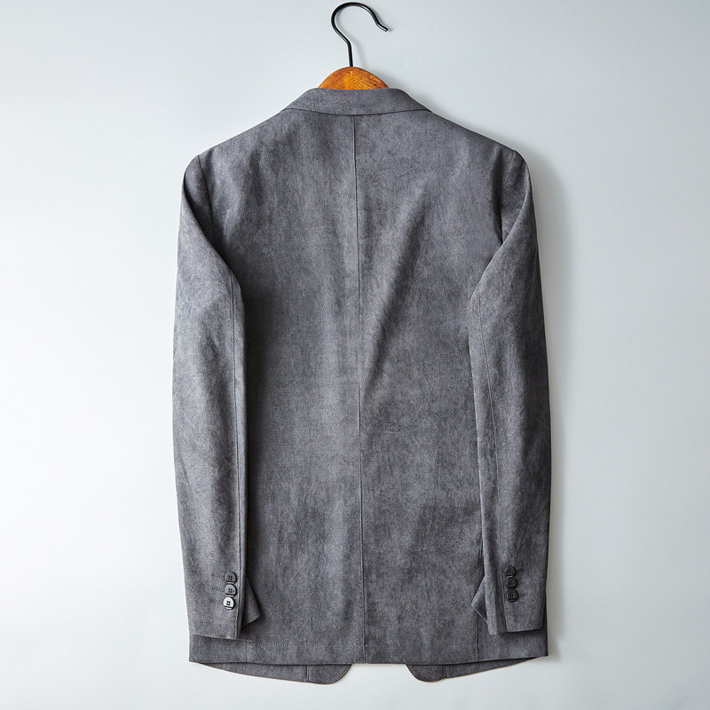 男士休闲上衣外套西服高支丝绒小西装2693P175,男装西服,电商D225