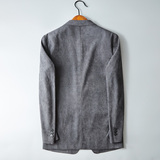 男士休闲上衣外套西服高支丝绒小西装2693P175，男装西服，电商D225